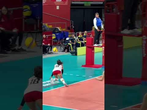 Liana Torres y su salvada increíble ante Brasil en el Mundial Sub-17 de Vóley Femenino 2024 🇵🇪🔥🏐