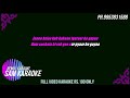 Jaane Kaise Kab Kahan Remix Karaoke