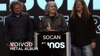 Voivod win Metal Album of the Year | Junos Gala Dinner &amp; Awards 2019