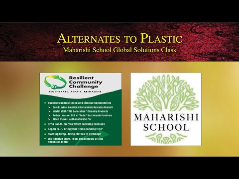 Alternates to Plastic | Maharishi School Global Solutions Class
