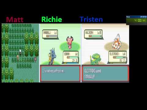 Pokemon Livestream:Pokemon emerald Super Random Race