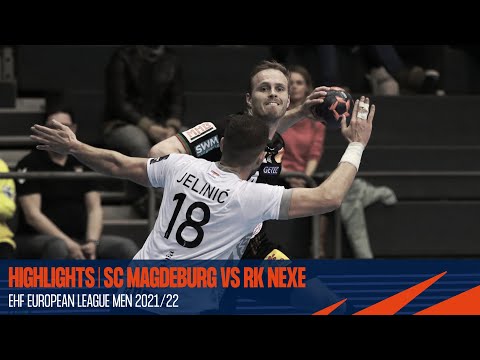 Highlights | SC Magdeburg vs RK Nexe | Round 6 | EHF European League Men 2021/22