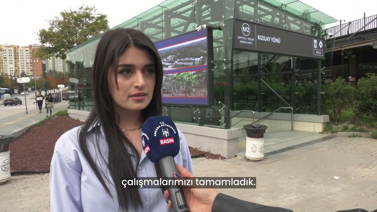 19 METRO İSTASYONU VE ALT GEÇİTTE KANOPİ (ÜST ÖRTÜ) ÇALIŞMASI