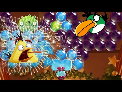 AB POP Angry Birds Level 424-427 game play hard level Win Win with high score!