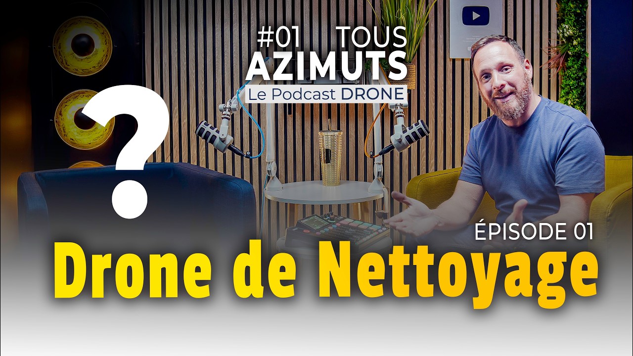 “Made in France” cleaning drones are revolutionizing the sector