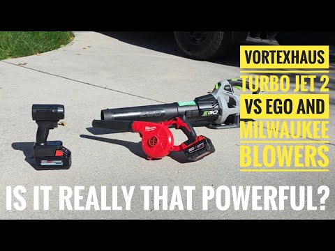 Testing the Vortexhaus Turbo Jet DB 2.0 Blower, Is It Really That Powerful??