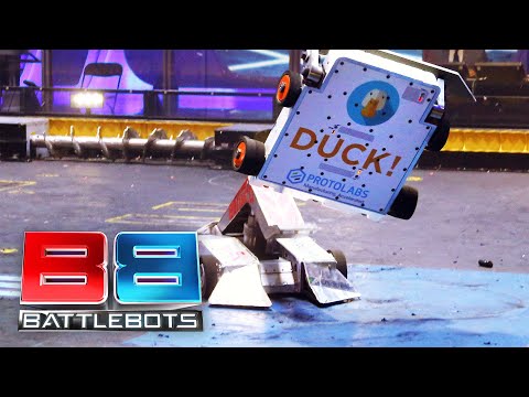 HE'S OUT! HE'S OUT! | Bronco vs Duck | BattleBots