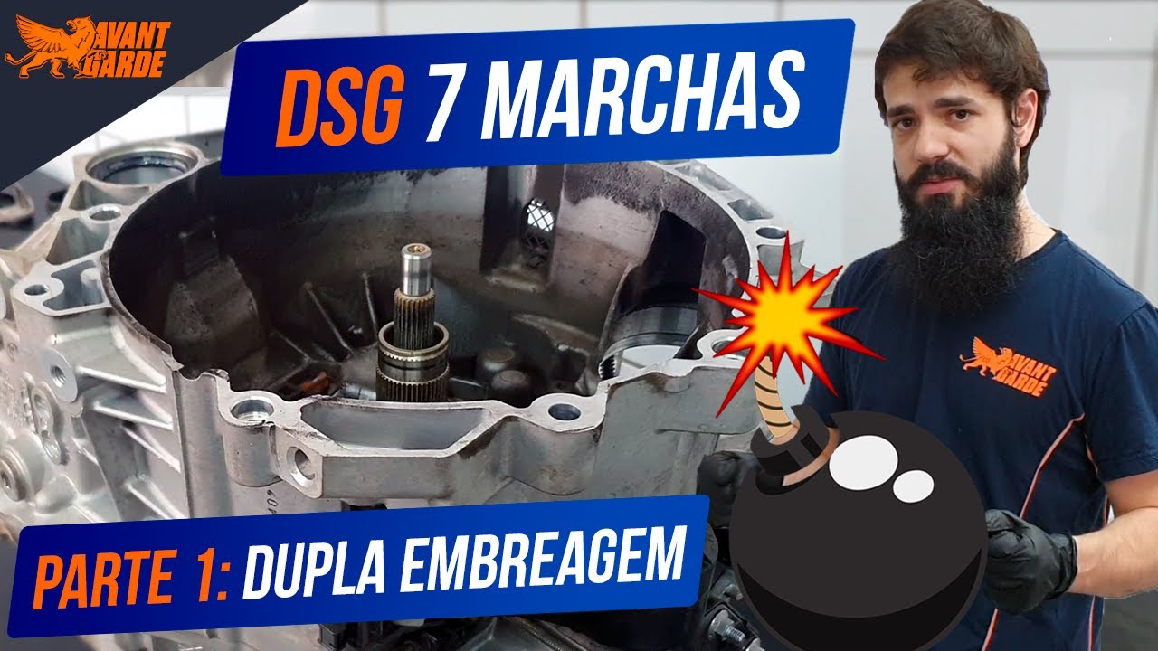 Desmitificamos o polêmico câmbio S/Tronic ou DSG DQ200 - Parte 1: Dupla Embreagem - AVGD Maintenance