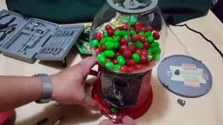 Carousel 1985 Gumball Machine Bank REVIEW and TAKE APART!