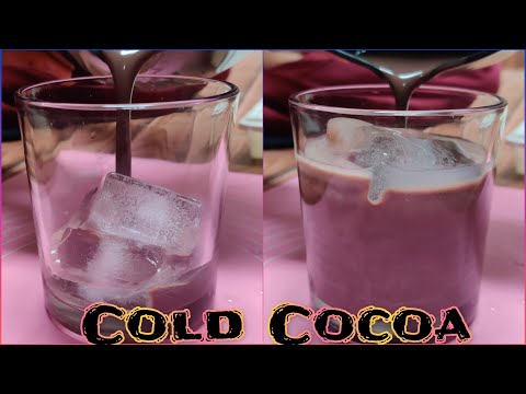 Thick Chocolate Drink | 5 Minutes | Cold Chocolate Drink | Anjum's Food