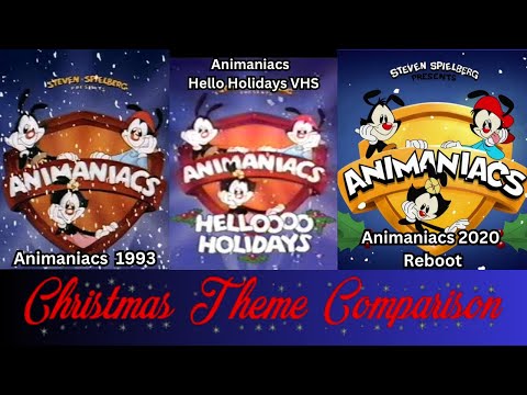 Animaniacs Christmas Theme Song Comparison (1993-2023)