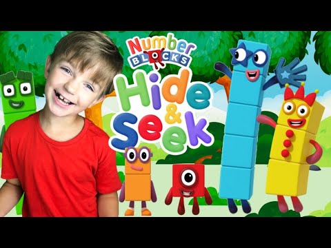 Numberblocks Hide & Seek - learn numbers with Ima