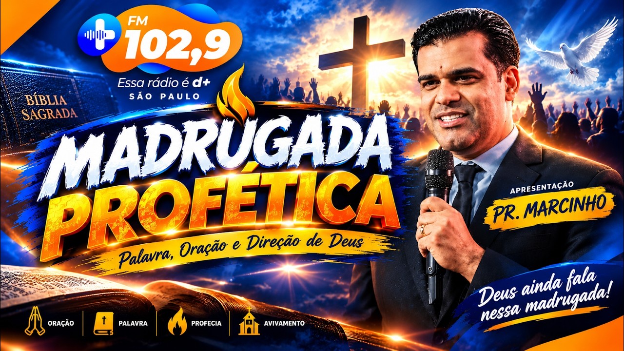 PROGRAMA MADRUGADA PROFÉTICA | APRESENTAÇÃO PR. MARCINHO