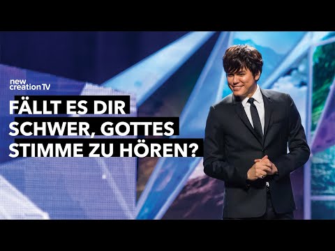 Wie du Gottes Stimme hörst – Joseph Prince I New Creation TV Deutsch