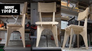 3D-Puzzle Stuhl bauen - Super easy zum selbst bauen - MIT PLÄNEN - ein Uni-Projekt