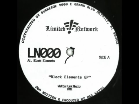 A1. Max Watts - Black Elements [LN000] 12"