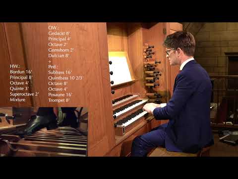 J. S. Bach: Toccata and Fugue in E Major BWV 566 | Balint Karosi  St Thomas Church, New York City