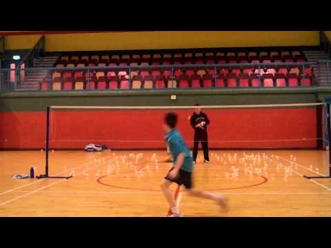David Walsh Badminton Training
