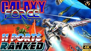 Which Version of Galaxy Force Did I Rank No.1? (4K Remaster) #Galaxyforce #sega #arcadegames