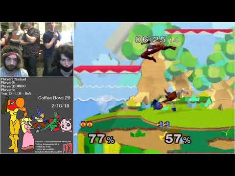 CB 2/18/18 - Melee Singles - Sinbad (Sheik) Vs. DINGO (Falco) - Top 12 LQF