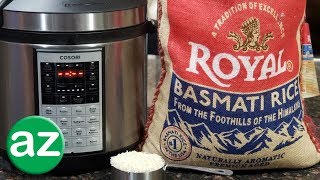 How to make Basmati Rice in a Pressure Cooker