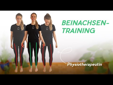 Knee pain? Leg axis training exercises to follow along