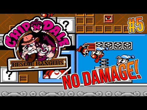 Chip and Dale (NES) | Zone D (Full Game) | Walkthrough / Playthrough / Gameplay