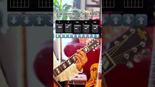 Tuto J'ai demandé à la lune Indochine #guitar #tabs #cover #jaidemanderalalune #indochine
