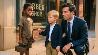 Filho de milionário vê um menino pobre e diz 'Papai, ele é meu irmão'  O que ele descobre depois...