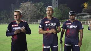 RCB’s first practice session for IPL 2022 | RCB Bold Diaries