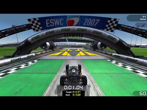 Trackmania Nations ESWC - All Nadeo Medals on Beginner B Tracks
