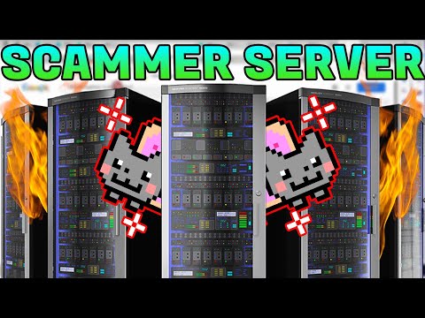I DESTROYED a SCAMMERS SERVER with the MEMZ VIRUS!
