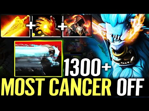 🔥 105+ DPS 1300 MS Spirit Breaker — Radiance + Cloak of Flames + Midas Cancer Offlane Dota 2 Pro