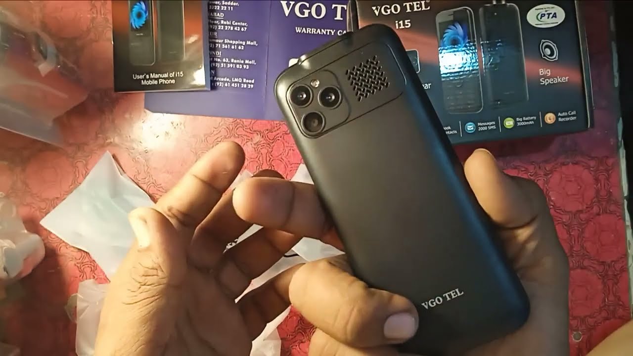 Vgotel i15 Black Unboxing & Review 2023