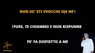 Andrea Bocelli - ANEMA E CORE - KARAOKE