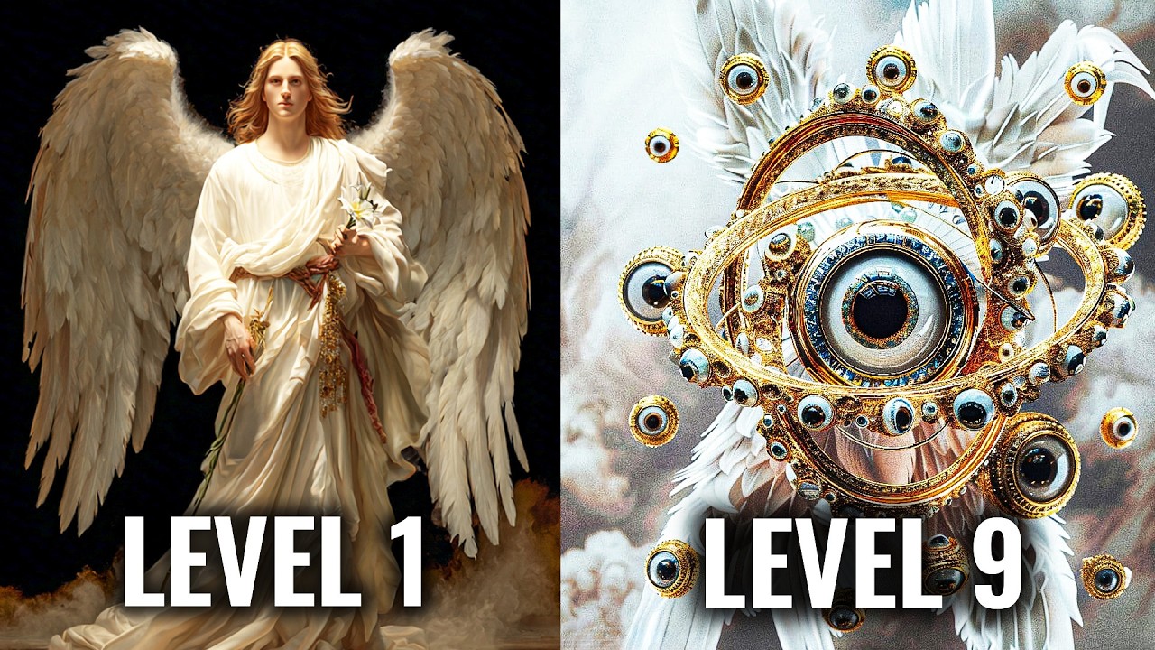 The Angelic Hierarchy: All 9 Levels & What They REALLY Look Like