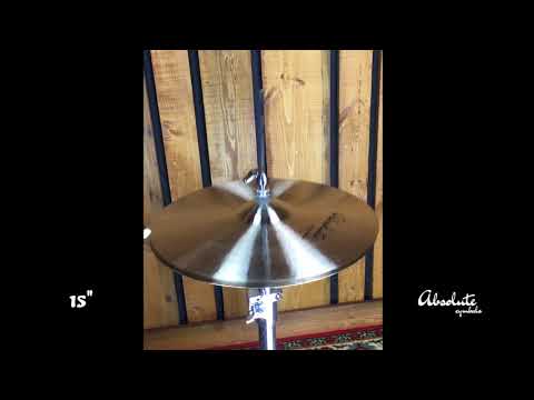 15" Absolute Cymbals Prototype Hi Hat - 1147/1593 grams