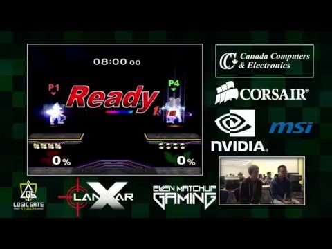 LANWAR X - Moky (Fox) vs Windrose (Falcon) - SSBM LR5