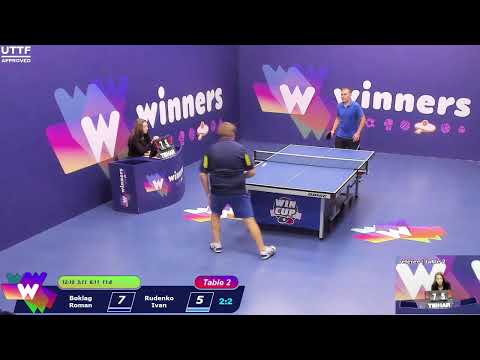 WINners CUP table 2  30.10 Boklag Roman - Rudenko Ivan  13:15