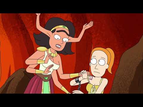 rick and morty - rick and summer are sentenced to the most a creative death ever