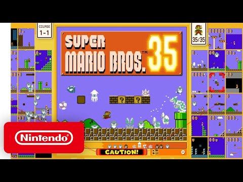 Super Mario Bros. 35 - Announcement Trailer - Nintendo Switch