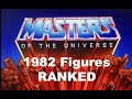 All 1982 Masters Of The Universe Figures RANKED Saturday Shorties