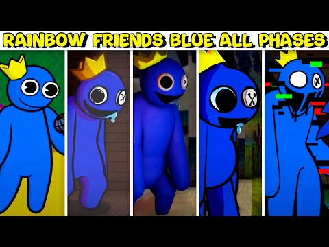 Rainbow Friends Blue ALL PHASES (1-5 phases)