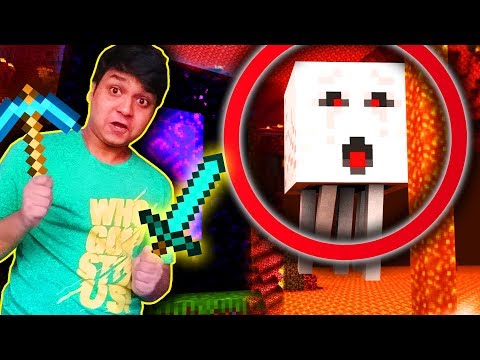 EPIC NETHER MONSTER BATTLE in MINECRAFT INDIA