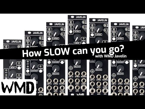 How to create very slow / long eurorack envelope signals with WMD Javelin