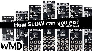 Video thumbnail for How to create very slow / long eurorack envelope signals with WMD Javelin by WMDevices