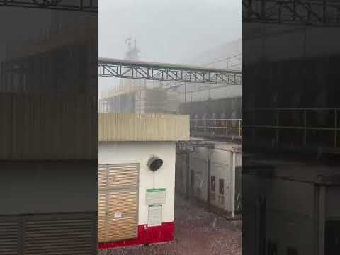 chuva de pedra em Toledo Paraná  #toledo