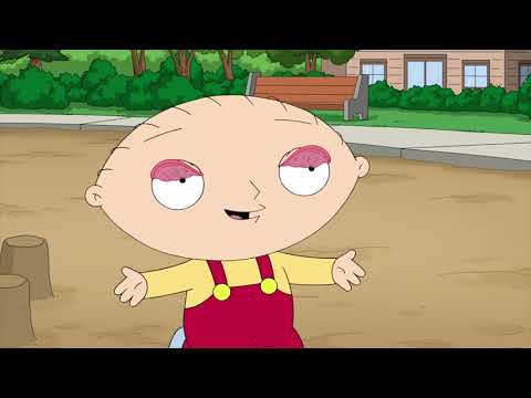 Stewie flips his eyelids inside out