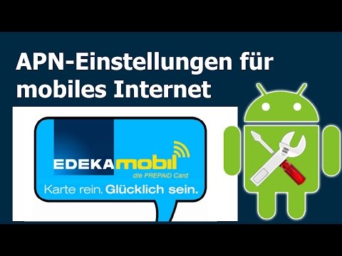 EDEKA mobil: APN Einstellungen für mobiles Internet