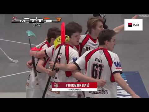 MČR dorost 2018: semifinále | Florbal Ústí - Bulldogs Brno 4:3